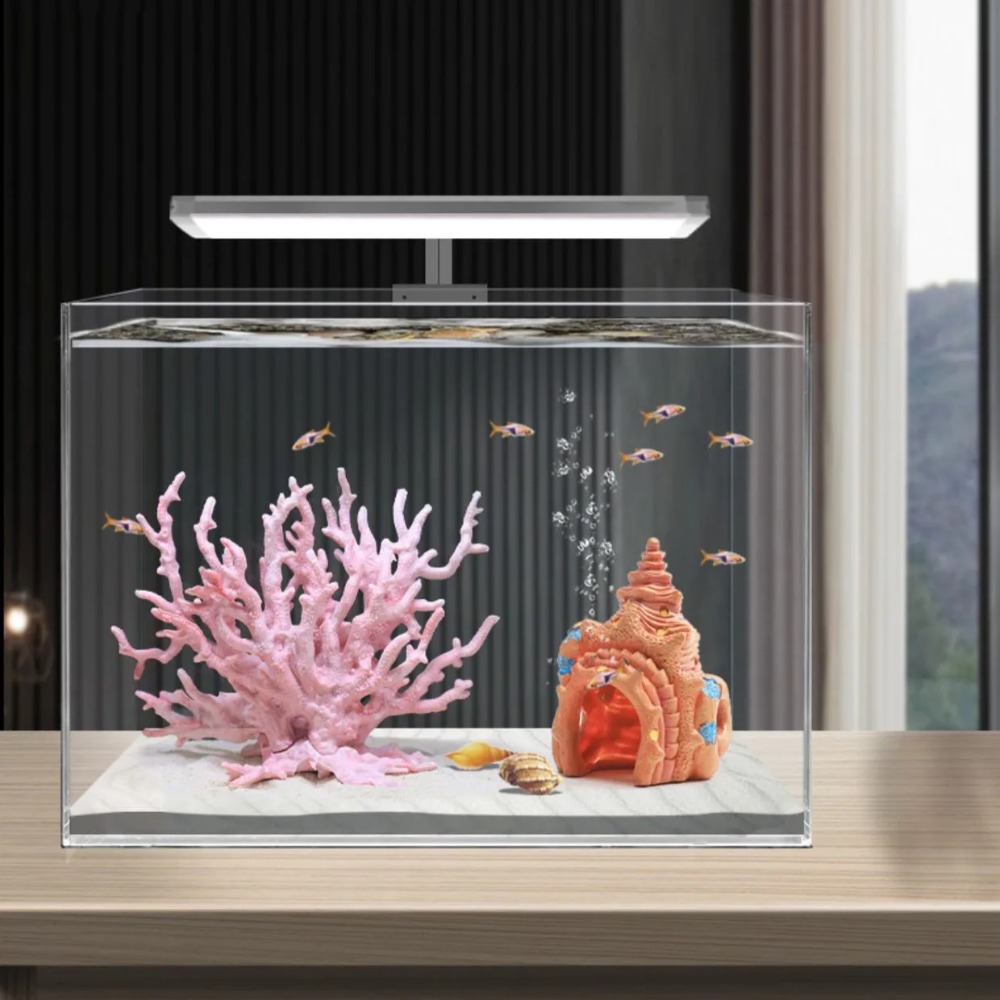 Planted Aquarium Hard Water - Аквариум, имитация акваскейпа, коралловое водное растение,