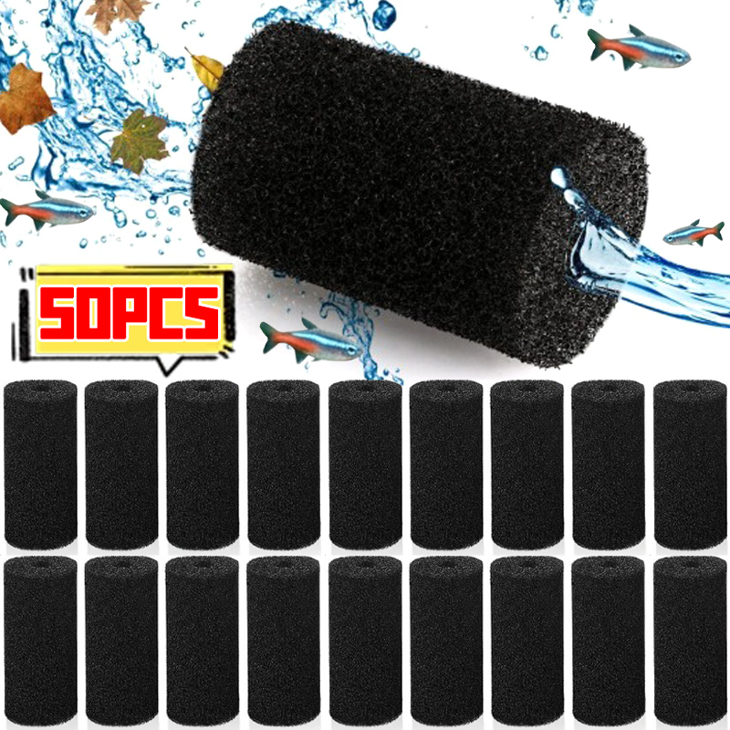 Aquarium Planted Filter - 50/5x Предварительный фильтр-губка для аквариума, впускной