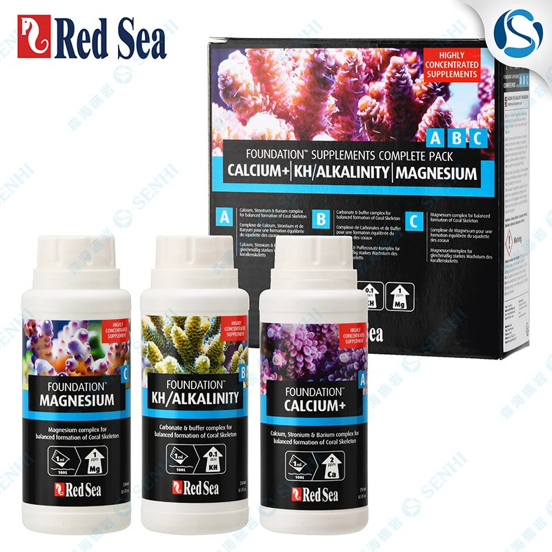 Red Sea Foundation Добавка ABC – обзор и цена Aquarium Plant Red