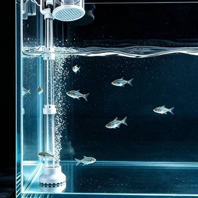 Съемный пневматический очистит – обзор и цена Aquarium Lily Pipe
