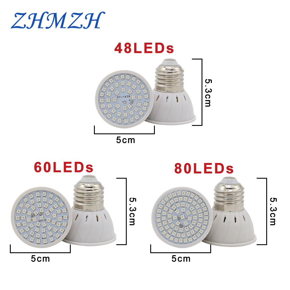 E27 Светодиодная лампа для выр – обзор и цена Led Planted Tank Light