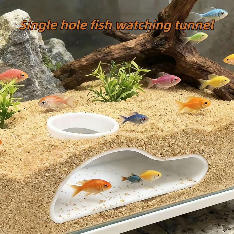 Туннель-укрытие для рыбок Apca – обзор и цена Aquarium Plant Live