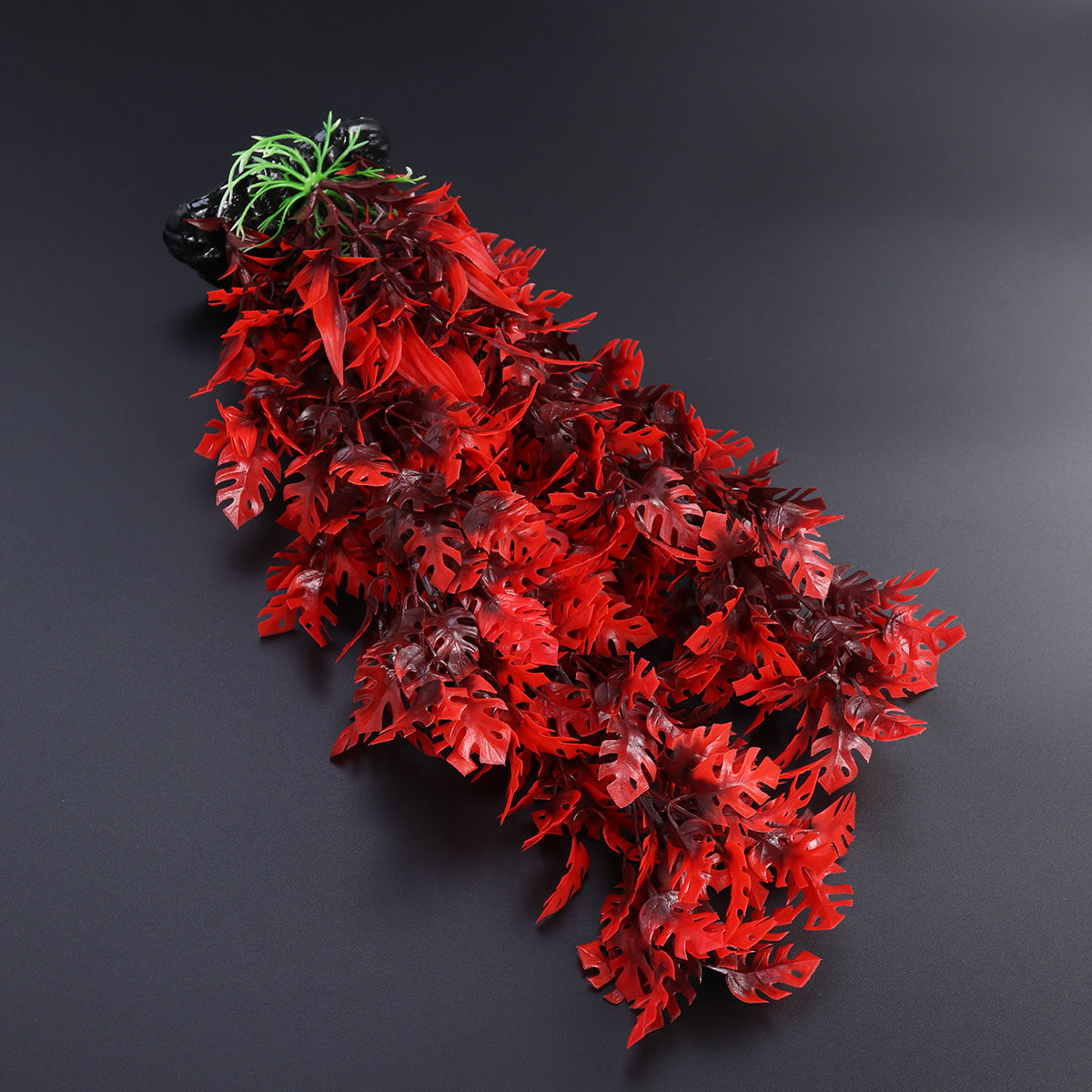 40 см Искусственные красные ли – обзор и цена Aquarium Plant Red