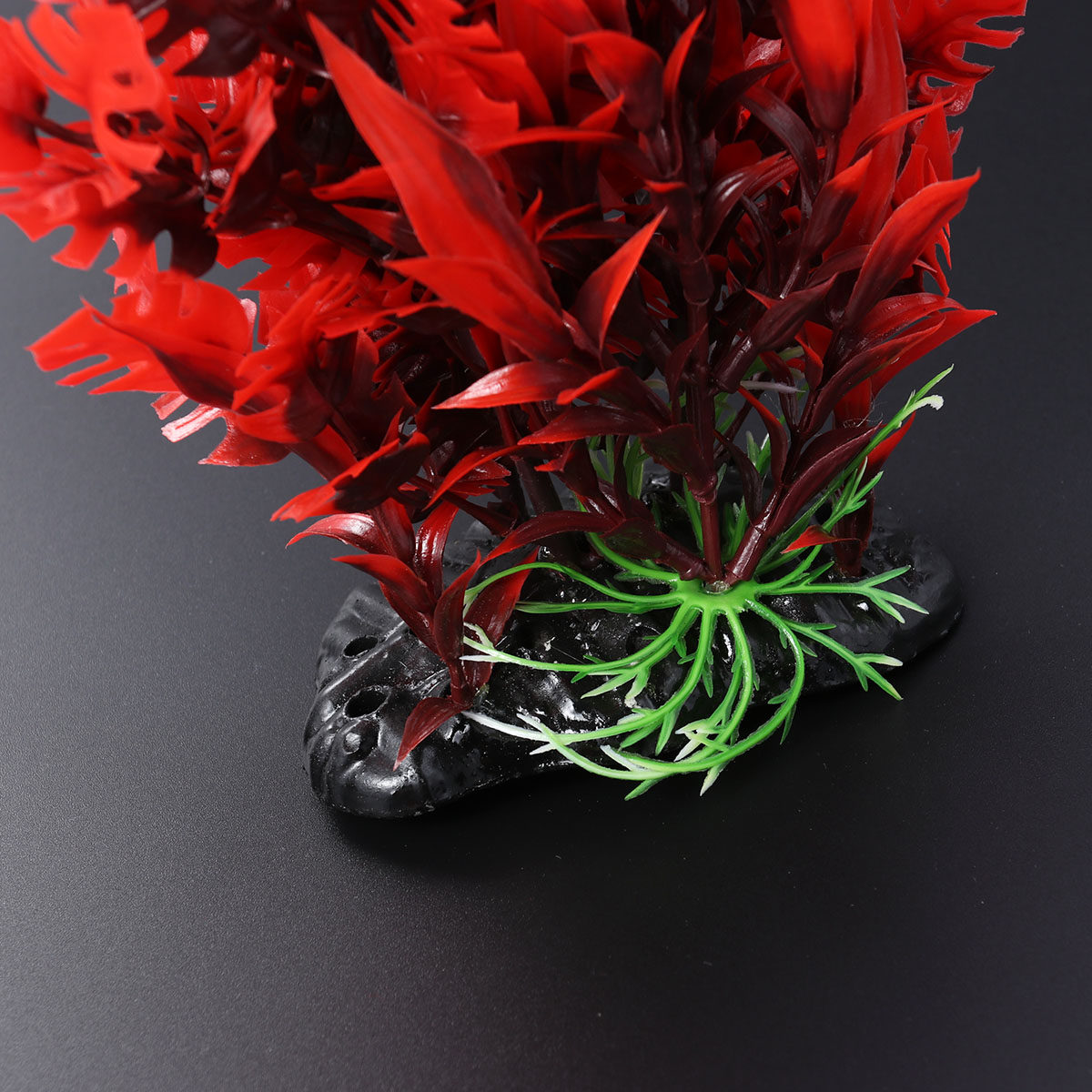 40 см Искусственные красные ли – обзор и цена Aquarium Plant Red
